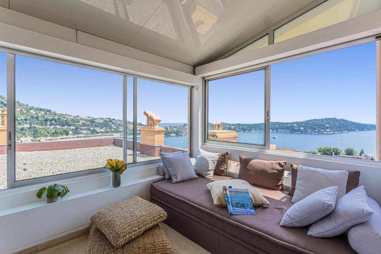 My Casa - Villefranche Cauvin - Panoramic Sea View Ac Экстерьер фото