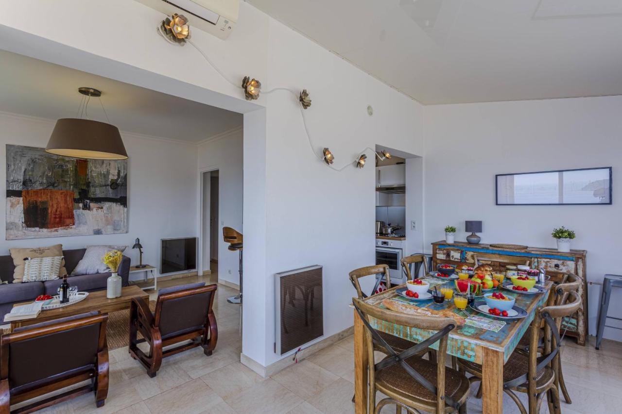 My Casa - Villefranche Cauvin - Panoramic Sea View Ac Экстерьер фото