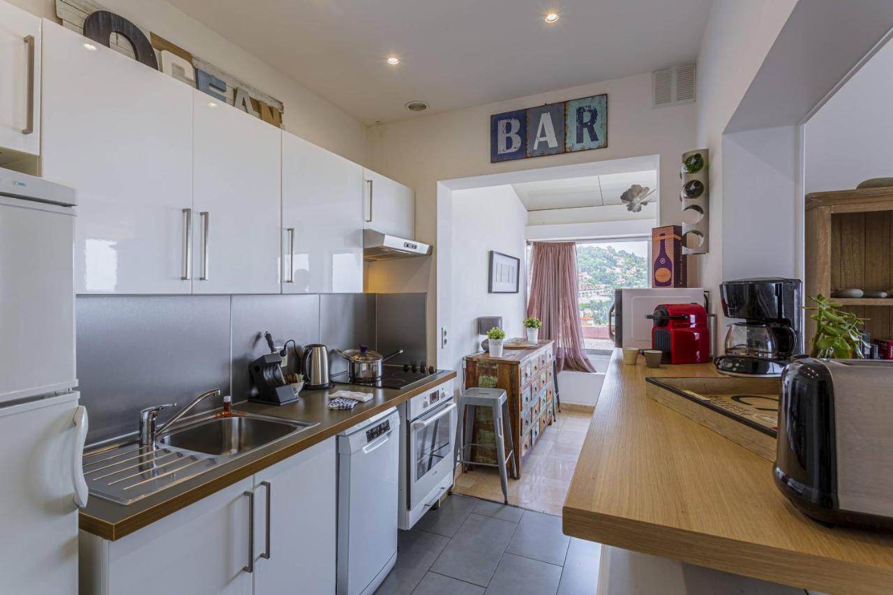 My Casa - Villefranche Cauvin - Panoramic Sea View Ac Экстерьер фото